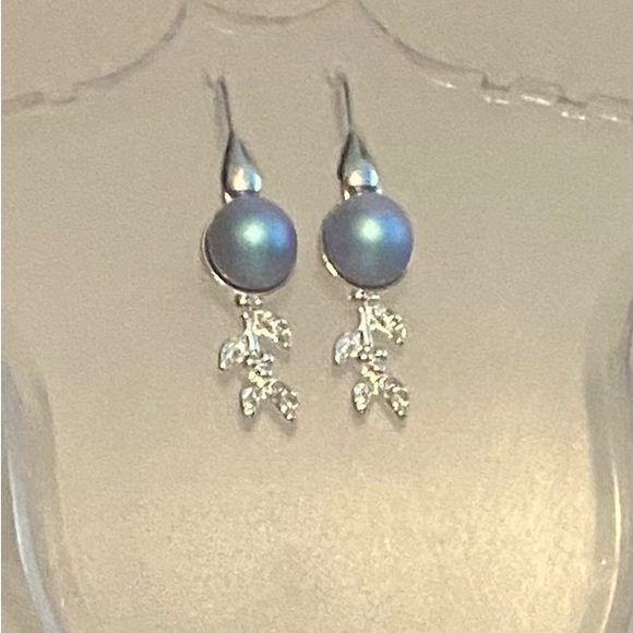 Swarovski crystal pearl in Martha Stewart designed setting NEW - Picture 2 of 3